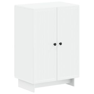 vidaXL Batu skrynia EDE 59,5 x 39,5 x 90 cm Apdirbta mediena Balta