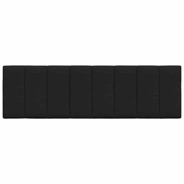 vidaXL Galvūgalio pagalvėlė, Hanko, juodos spalvos, 160cm, audinys