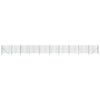 vidaXL Vielinė tinklinė tvora, žalia, 1,8x25m, galvanizuotas plienas