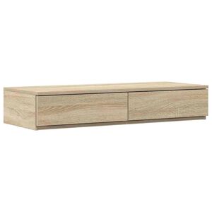 vidaXL Lovos stalčiai Sonoma ąžuolas 100 x 36,5 x 16,5 cm