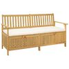 vidaXL Laikymo suolas su pagalve su saugykla 170 x 63 x 84 cm