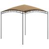 vidaXL Pavėsinė, taupe spalvos, 3x3x2,65m, 180 g/m&sup2;