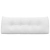 vidaXL Apsaugos Pagalvė Balta 120 x 24 x 50 cm audinys