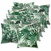 vidaXL Pagalvėlės užvalkalas 12 pcs HEERLEN Lapų ra&scaron;tas 50 x 50 cm