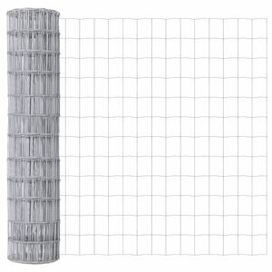 vidaXL Euro tvora Sidabro 1.2 x 10 m Karštai cinkuotas geležis