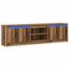 vidaXL TV vienetai 180 x 34 x 50 cm Ruda Apdirbta mediena
