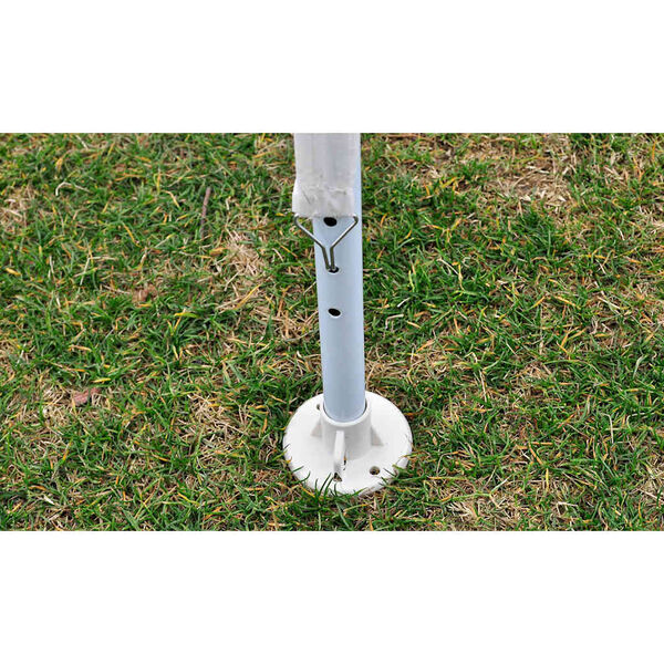 vidaXL Sodo pavėsinė su piramidės formos stogu, 3 x 3 m