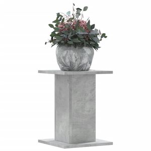 vidaXL Stovai augalams, 2vnt., betono, 30x30x40cm, apdirbta mediena