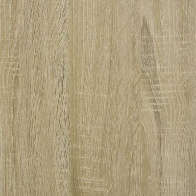 vidaXL Šoninis staliukas, sonoma ąžuolo, 50x46x50cm, apdirbta mediena