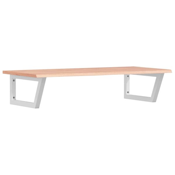 vidaXL Lentyna praustuvui, plienas ir ąžuolo medienos masyvas