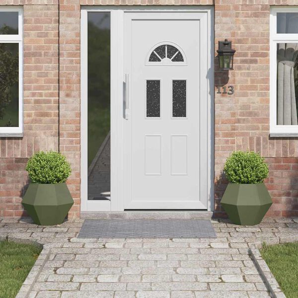 vidaXL Lovelis 2 pcs Alyvuogių žalia 50 x 50 x 40 cm Plienas