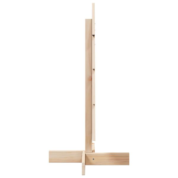 vidaXL Medinė Kalėdų eglutė, 80 cm, pušies medienos masyvas