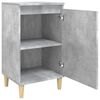 vidaXL Naktinė spintelė, betono pilka, 40x35x70cm, apdirbta mediena