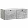 vidaXL Sieninė TV spintelė Betono pilka 78,5 x 41 x 30 cm