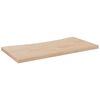 vidaXL Ra&scaron;omasis stalas, 80x40x2,5cm, pu&scaron;ies medienos masyvas