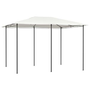 vidaXL Pavėsinė, kreminės spalvos, 3x4x2,6m, 160g/m&sup2;