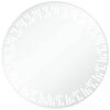 vidaXL Vonios kambario veidrodis su LED, 70cm