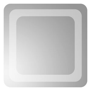 vidaXL Vonios kambario LED veidrodis, 30x30cm