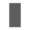 vidaXL Plisuota žaliuze juoda 55x100 cm audinio plotis 54,4 cm