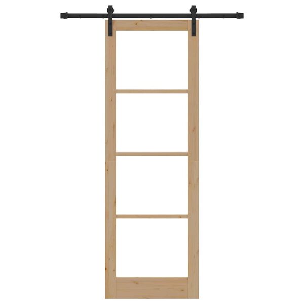 vidaXL Slankios durys ORKDAL Natūrali 78 x 232 cm