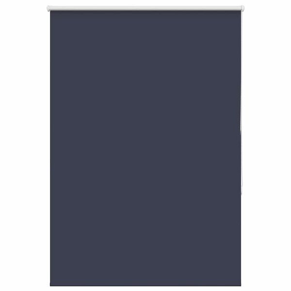 vidaXL roletas tamsiai mėlynos 115x150 cm audinio plotis 110,7 cm