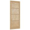 vidaXL Vidaus durys 86 x 211 cm fanera Natūrali