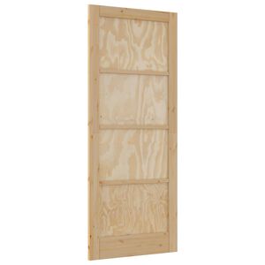 vidaXL Vidaus durys 86 x 211 cm fanera Natūrali