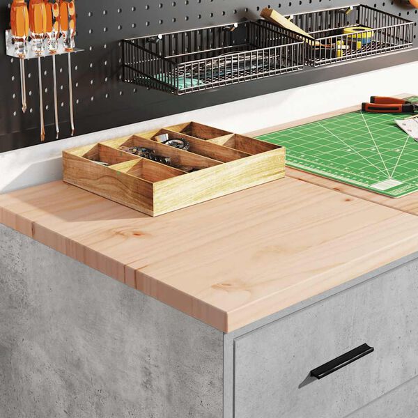 vidaXL garažo spintos, 2vnt., betono pilkos, apdirbta mediena