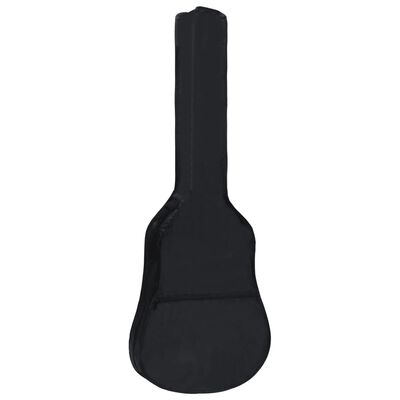 vidaXL Gitaros dėklas 3/4 dydžio gitarai, juodas, 94x35 cm, audinys