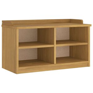 vidaXL Prie&scaron;kambario suoliukas SANDNES 87x40x50 pu&scaron;ies masyvo