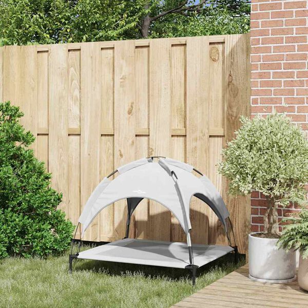 vidaXL Šuo Lova Sidabrinė Pilka 90 x 81 x 80,5 cm Plienas