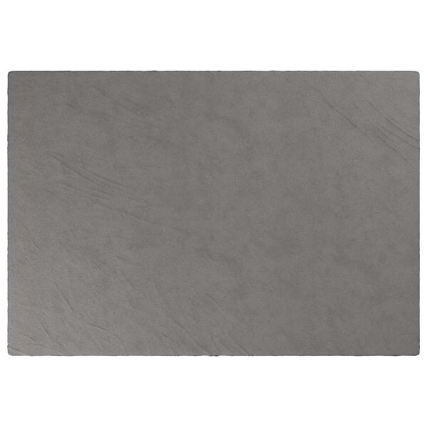 vidaXL Sunki antklodė su užvalkalu, pilka, 138x200cm, audinys, 6kg