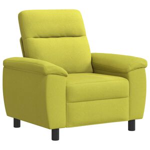 vidaXL Sofa &Scaron;viesiai žalia 95 x 90 x 95 cm Audinys