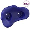 vidaXL Kopimo rankena 12 vnt. Mėlyna 100 x 67 x 43 mm PP