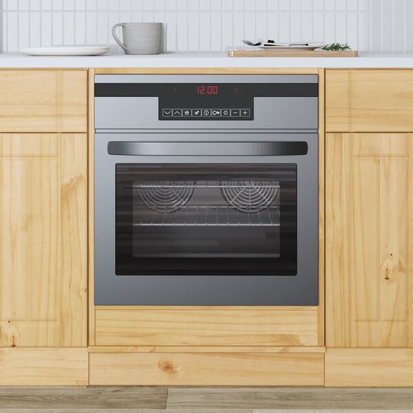 vidaXL Spintelė su stalčiais SKI Medaus Ruda 60 x 46 x 81 cm