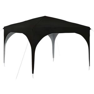 vidaXL Pop-up &scaron;ventinis palapinė 290 x 290 x 245 cm Juoda
