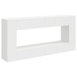 vidaXL Konsolinis stalas Baltas 155 x 29 x 74 cm Dirbtinė mediena