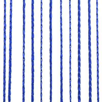 vidaXL Virvelinės užuolaidos, 2vnt., 140x250cm, mėlynos spalvos