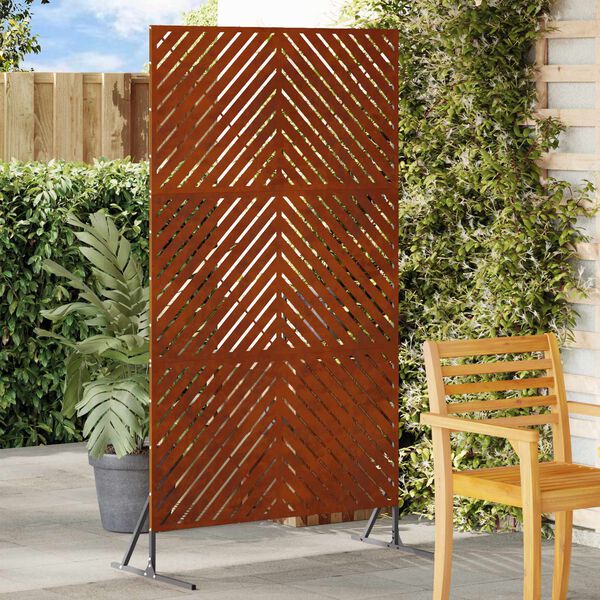 vidaXL Privatumo žaliuzės Pilka 100 x 50 x 180 cm Plienas