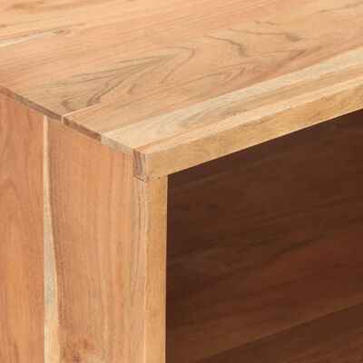 vidaXL Kavos staliukas 100x50x45cm, akacijos medienos masyvas