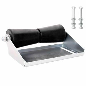 vidaXL Laivo priekabos ritė su laikikliu 30,5 cm Galvanizuotas plienas