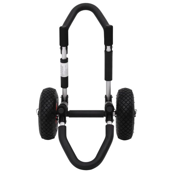 vidaXL SUP vežimėlis banglentei, aliuminis, sulankstomas, 45 kg