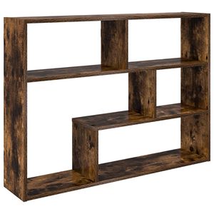 vidaXL Sieninė lentyna Sieninis Ruda 95 x 20 x 69,5 cm