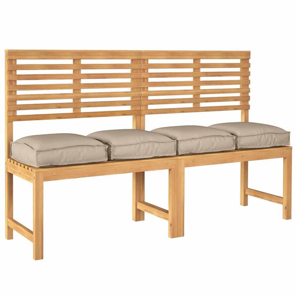 vidaXL Pagalvėlė 4 pcs Taupe 40 x 40 x 8 cm Oksfordo audinys