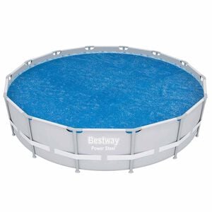 Bestway &Scaron;ilumą sulaikantis baseino uždangalas Flowclear, 427cm