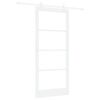 vidaXL Slankios durys ORKDAL Balta 93 x 211 cm