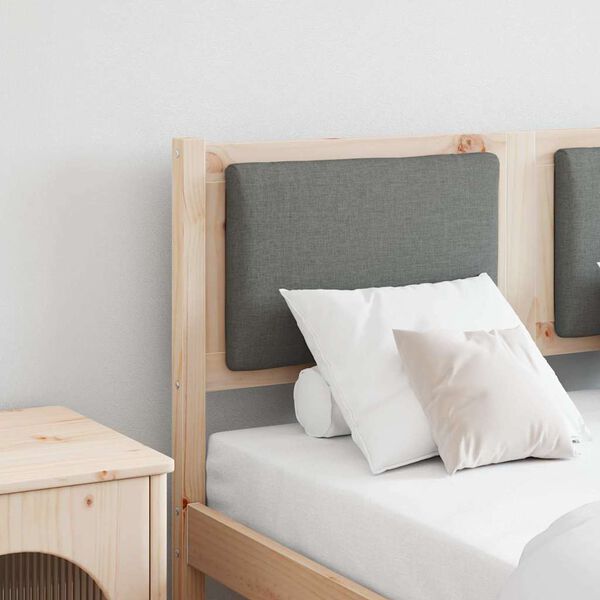 vidaXL Galvūgalis Kita Ruda 135 cm Pušies masyvas