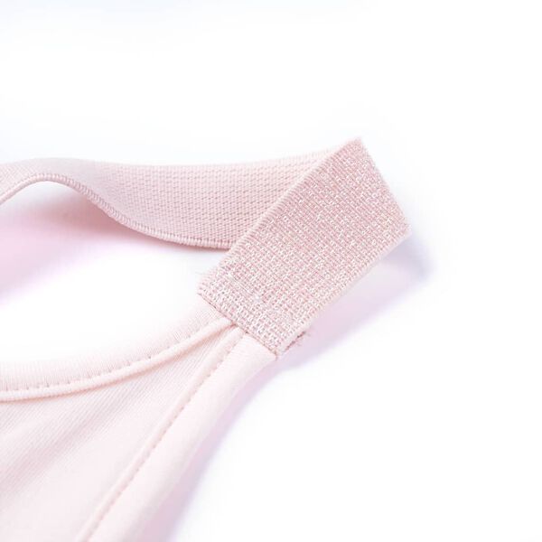 Vaikiški marškinėliai be rankovių, šviesiai rožiniai, 104 dydžio