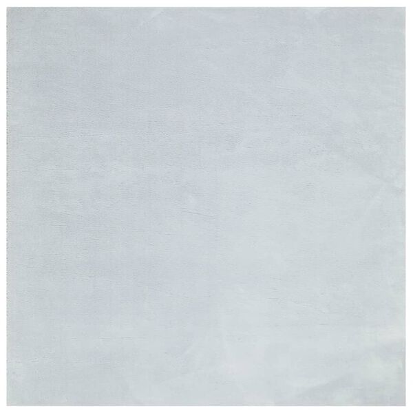 vidaXL Kilimas HUARTE, mėlynos spalvos, 240x240cm, trumpi &scaron;ereliai