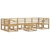 vidaXL Lauko sofos komplektas 8 pcs Balta 59 x 59 x 37 cm